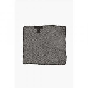 Однотонный шелковый нагрудный платок Dsquared2, коричневый