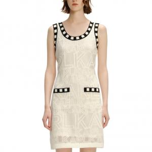 Karl Lagerfeld безрукавное платье женское KARL LAGERFELD / Karl Lagerfeld Jeans, белый