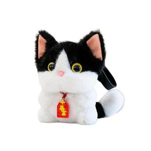 Ароматизированный забавный творческий брелок-плюш котенок высота 15см Tak Bebe