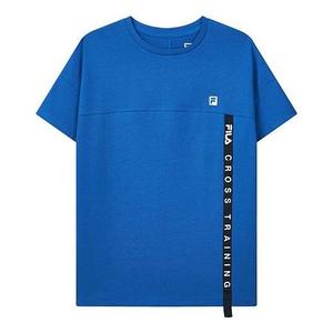 Футболка athletics logo printing blue Fila, синий