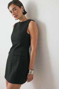 Платье NA-KD TAILORED SLEEVELESS MINI, Black