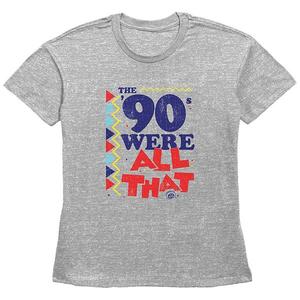 Футболка с принтом Women's the 90s were all that Nickelodeon