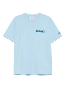 Футболка с круглым вырезом MC2 Saint Barth, синий