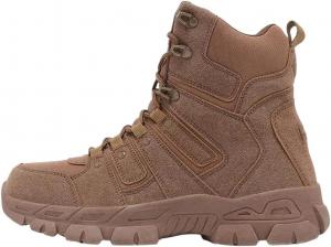 Мужские охотничьи и походные водонепроницаемые ботинки на шнуровке, пустынного стиля, больших размеров, мотоциклетные и для скалолазания Generic, коричневый