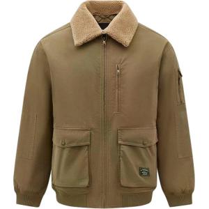 Мужские утепленные пуховые куртки, рабочая одежда CAT, светлый army зеленый