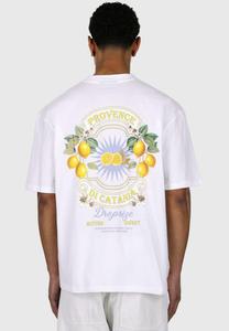 Футболка с принтом HEAVY CITRUS Dropsize, белый