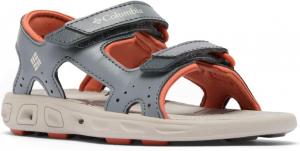 Columbia unisex-child Techsun Vent SandalСпортивные сандалии, Graphite/Tuscan