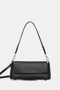 Кожаная сумка Answear.LAB, черный