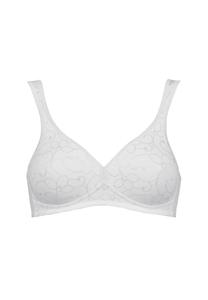 Бюстгальтер без косточек элегантный хлопок n Triumph, белый