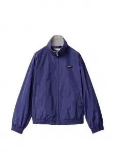 Куртка оверсайз с высоким воротником MIU MIU, синий