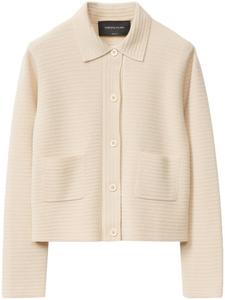 Fabiana Filippi кардиган в технике кроше, нейтральный