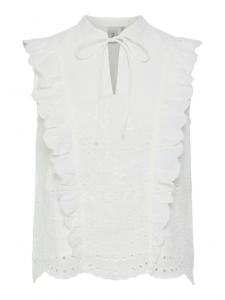 Блузка обычного кроя Luma 26036259 Yas, белый