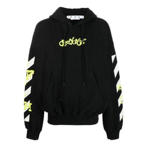Толстовка diag arrows-logo hoodie Off-White, белый