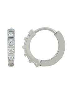 Adeliás Женские серьги - серьги-кольца из серебра 925 пробы