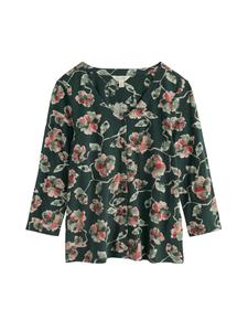 Блуза Seasalt Cornwall Studio Glass, зеленый