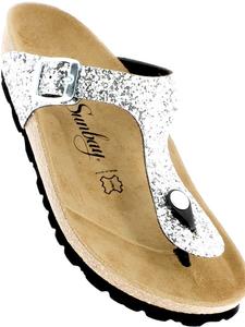 Сандалии Sunbay, серебряный