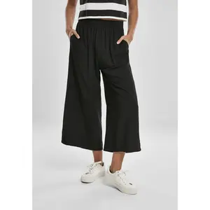 Брюки Urban Classics Wide Viscose Culotte, черный