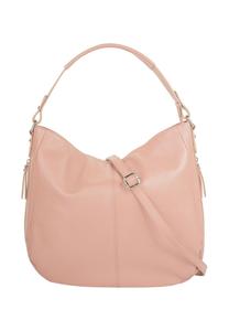 Шопер, натуральная кожа, сделано в Италии Cluty, розовый