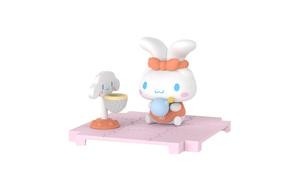 Cinnamoroll, Cinnamoroll Stress Relief Club Collection Micro Box Mystery Box, одиночный мистический бокс/полный бокс 8 шт MOETCH, Single Blind Box (Random Style)