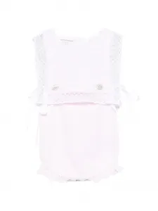 Комбинезон Alaia с кружевной отделкой Paz Rodriguez, розовый