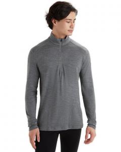 Пуловер Icebreaker Merino 260 Tech Long Sleeve Half Zip, цвет Gritstone Heather