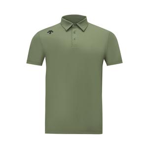 Тренировочная поло для мужчин DESCENTE, зеленый