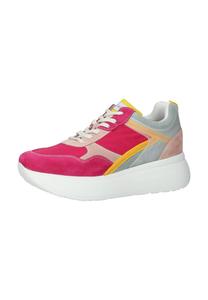 Кроссовки из замши/текстиля NeroGiardini, фуксия