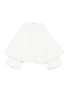 Блузка с оборками Dorothee Schumacher, белый