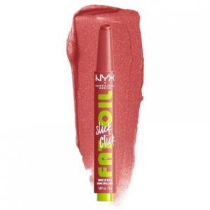 NYX Professional Makeup Fat Oil Slick Click Легкий составной пигментированный веганский бальзам для губ 03 Фильтр не требуется