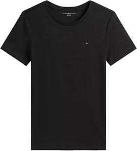 Tommy Hilfiger Женская базовая базовая хлопковая легкая мягкая, Dark-Sable Black