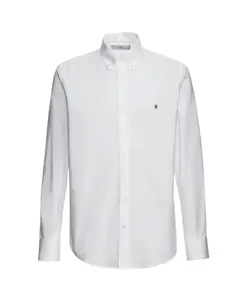 Рубашка из поплина с инициалами. Carolina Herrera, белый