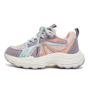 Детская обувь для повседневной жизни HOBIBEAR, розовый/фиолетовый