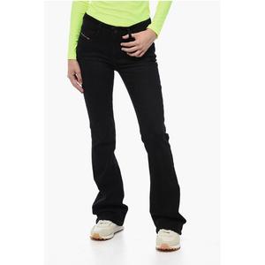 Джинсы расклешенные D-EBBEY с заниженной талией L.32 Diesel, Black