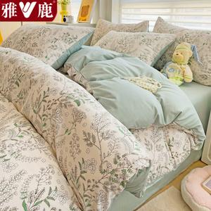 Yalu Пододеяльник 150х200 см из хлопка, ткань Washed Cotton, цвет Floral Season Stories