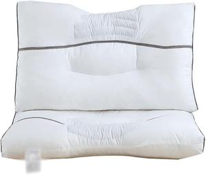 THJKUPO Подушка ортопедическая с наполнителем из перлового хлопка и гречихи Onecolor