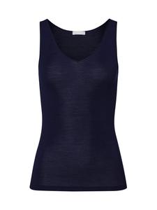 Hanro Топ Top Woolen Silk in Night Blue