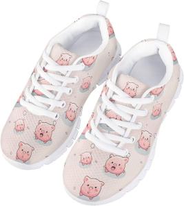 Кроссовки Jeiento для детей мальчиков и девочек, для бега и тенниса, дышащие спортивные кроссовки, размеры для малышей, маленьких и больших детей, розовый