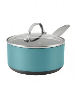 Сотейник Achieve с антипригарным покрытием, объемом 2 л, с крышкой Anolon, бирюзовый