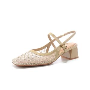 Beijiani Женские туфли на платформе с массивным каблуком абрикосового цвета, цвет Apricot