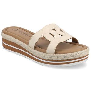 Женские сандалии Rosalinda на танкетке Journee, Bone