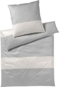 JOOP! Комплект постельного белья из сатина Мако Сплит, цвет Стоун, размер 155х220+80х80 Joop