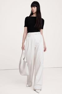 Ребристая майка Cece Banana Republic, черный