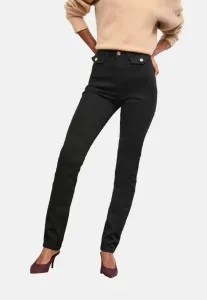 Джинсы узкий крой с карманами, модель petite fit Lipsy, Black