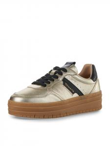 Tamaris Золотистые кроссовки на шнуровке