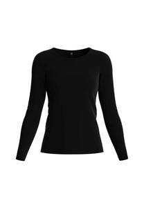 Рубашка женская с длинными рукавами, круглым вырезом Natural Comfort CALIDA, цвет Schwarz Xxs