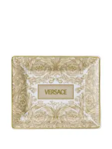 Квадратный поднос Barocco 15 см Versace, бежевый