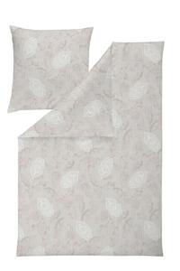 Постельное белье из фланели, 155x220 см, бежевое Estella, бежевый