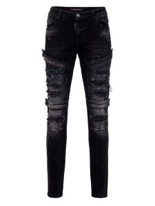 Узкие джинсы CIPO & BAXX, черный