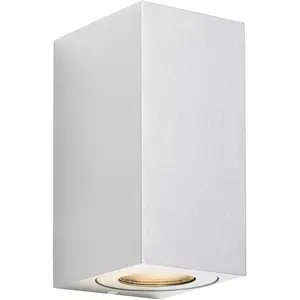 Наружный настенный светильник Canto 2 GU10 с различными световыми шаблонами Nordlux, белый