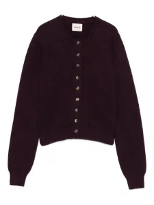 Кашемировый кардиган Khaite, фиолетовый